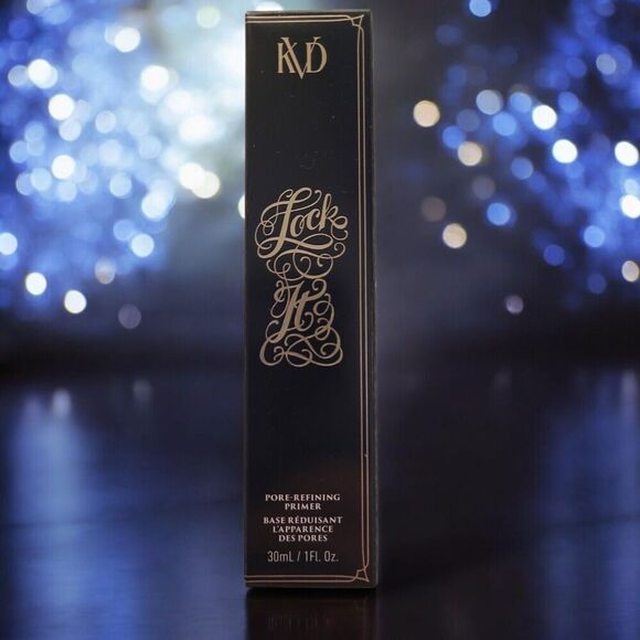 KVD Vegan Beauty Lock-It Pore-Refining Primer 1 fl oz/ 30 ml New Boxed Kat Von D - Picture 1 of 9